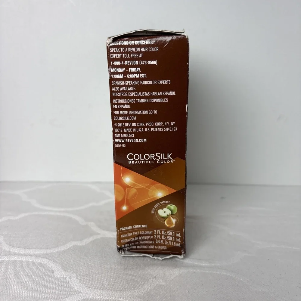 Revlon ColorSilk Beautiful Color Permanent Hair Dye 60 Dark Ash Blonde